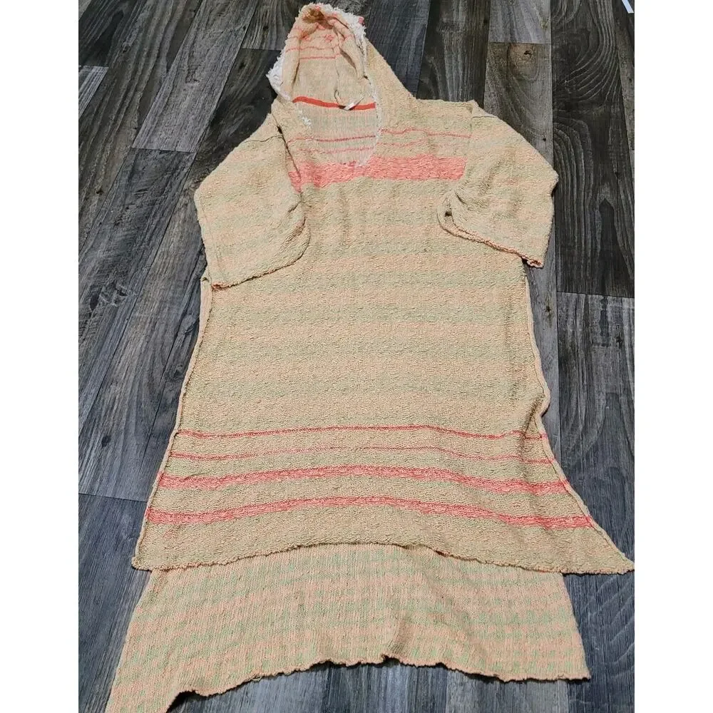 Free People Womens‎ Berkley Hoodie Multicolored Size XS Beachy